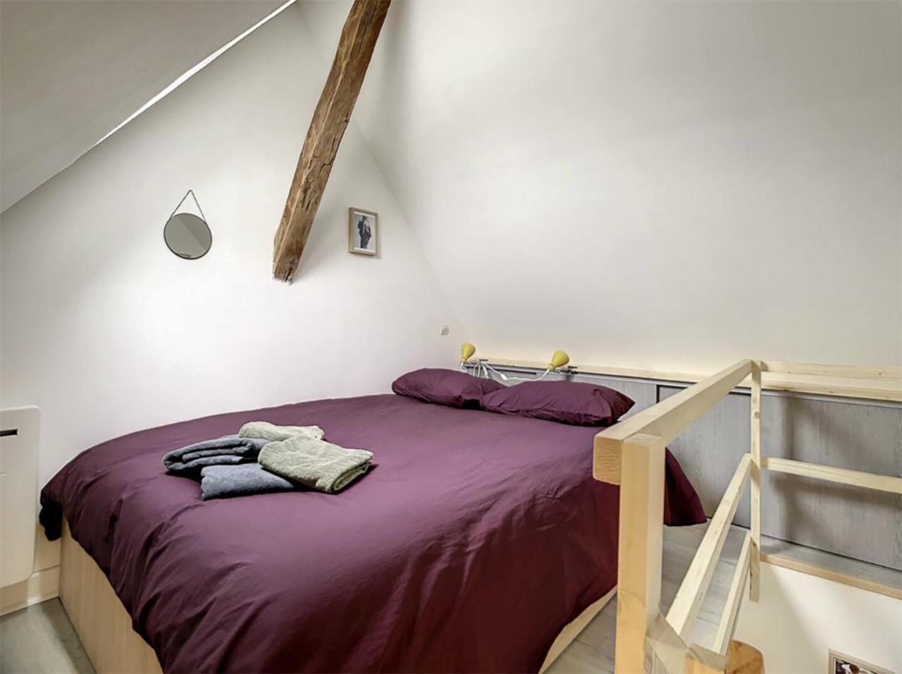 Chez Mily Joli Petit Duplex Plein Centre Villers Cotteret Draps Et Serviettes Fournis Villers-Cotterêts Exteriör bild
